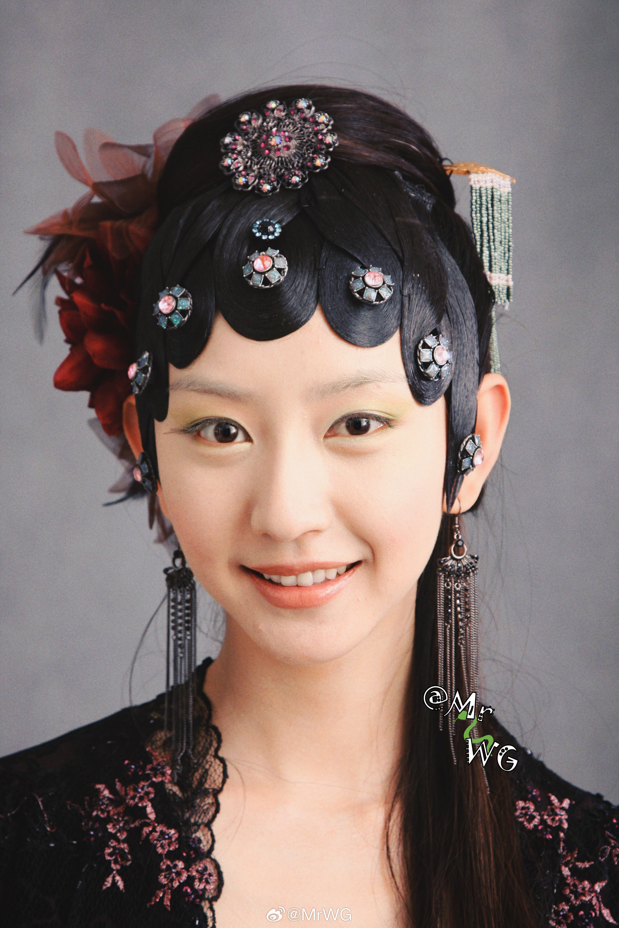 MrWG“剧”说“兼美”——李少红导演版《红楼梦》，唐一菲“秦可卿”试妆照唐一