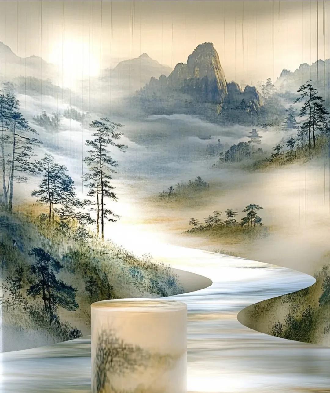 上联：松涛万顷管弦韵下联：？？？？上联：松涛万顷管弦韵下联：竹影千竿诗画情