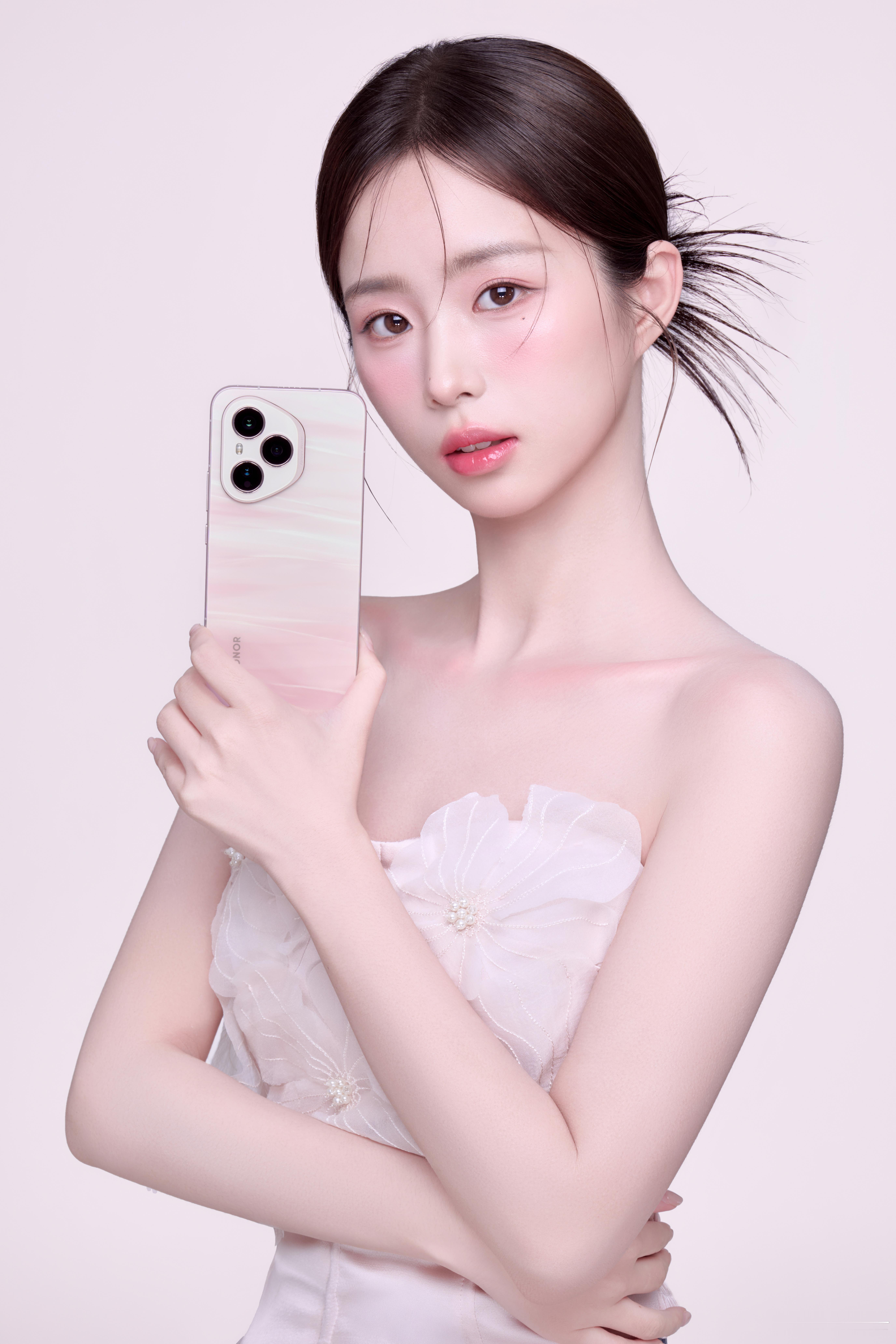 荣耀400图赏拍摄📷流沙粉真的太好看了！​​​