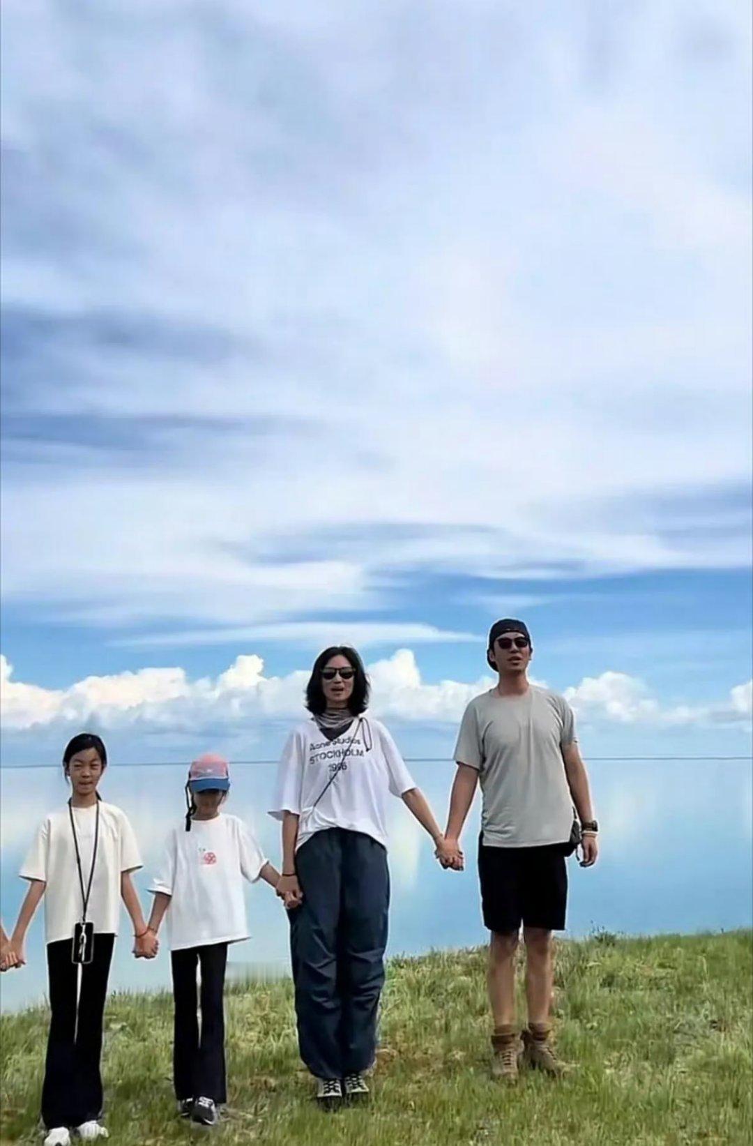 朱亚文10岁女儿身高，朱亚文的基因真是强大，女儿们个个高挑，未来可期！​​​