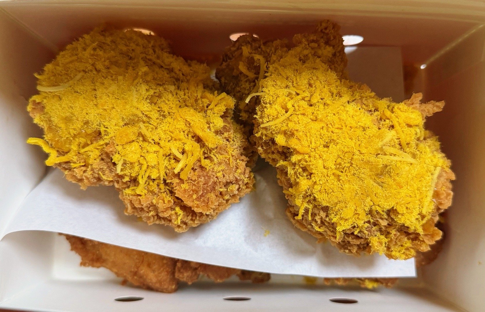 肯德基的烤椰鸡翅