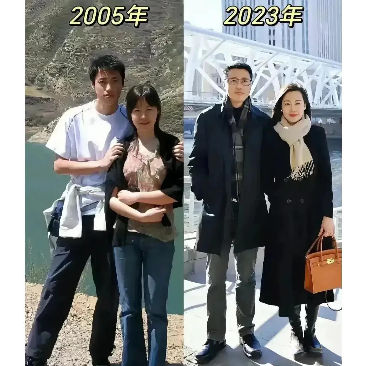 夫妻二人十八年前后对比，当看完后惊呆了