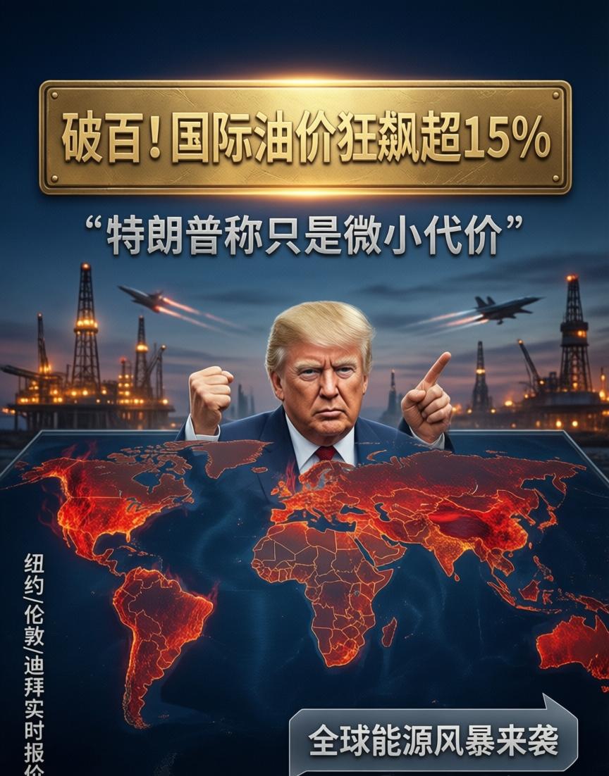 法新社3月9日的消息，国际油价破百了。上一次还是四年前的事。霍尔木兹海峡一关，中