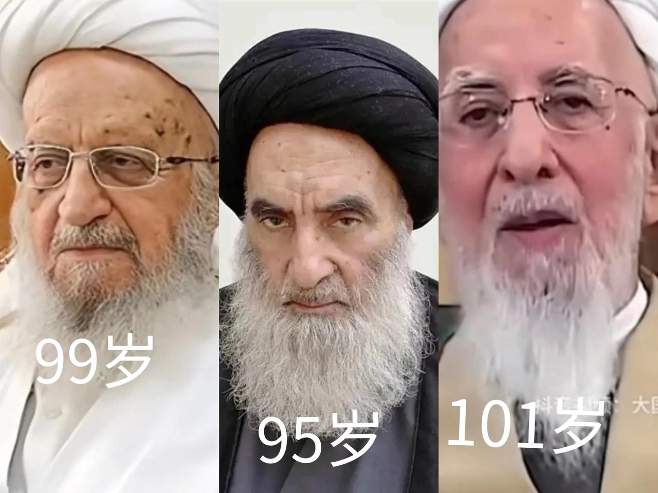 要不咋说，86岁的哈梅内伊只能算宗教里的少年派呢。你们看这大阿亚图拉们，也就是