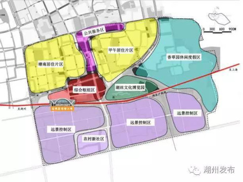 ,湖苏沪高铁南浔段线型和南浔站选址位置初步确定.
