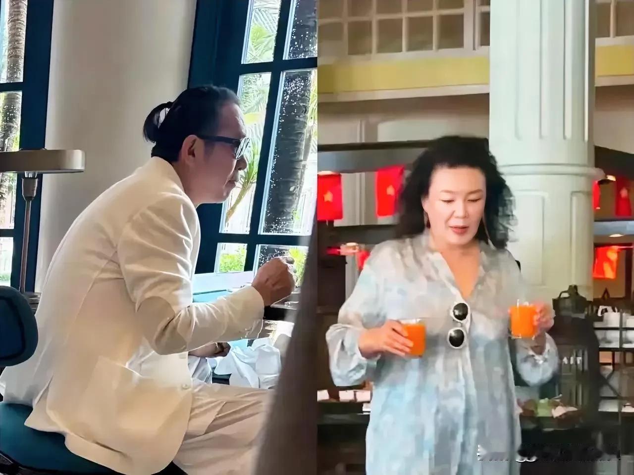 张兰因网络风波心烦，暂避越南散心，被网友偶遇清晨在餐厅用餐。此前她已表态支持准儿