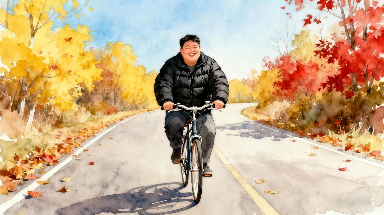 下午看见一个邻居，惊讶地发现他胖了。“抑郁症好了”我心里说。“你好了”我委婉地