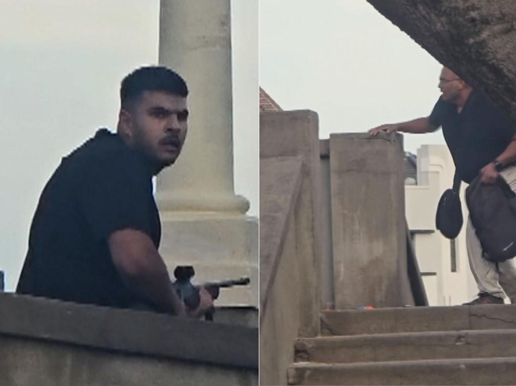 这两个老六胆儿太肥了，都是体型魁梧的身材，左边这个才24岁，叫纳维德·阿克拉姆，