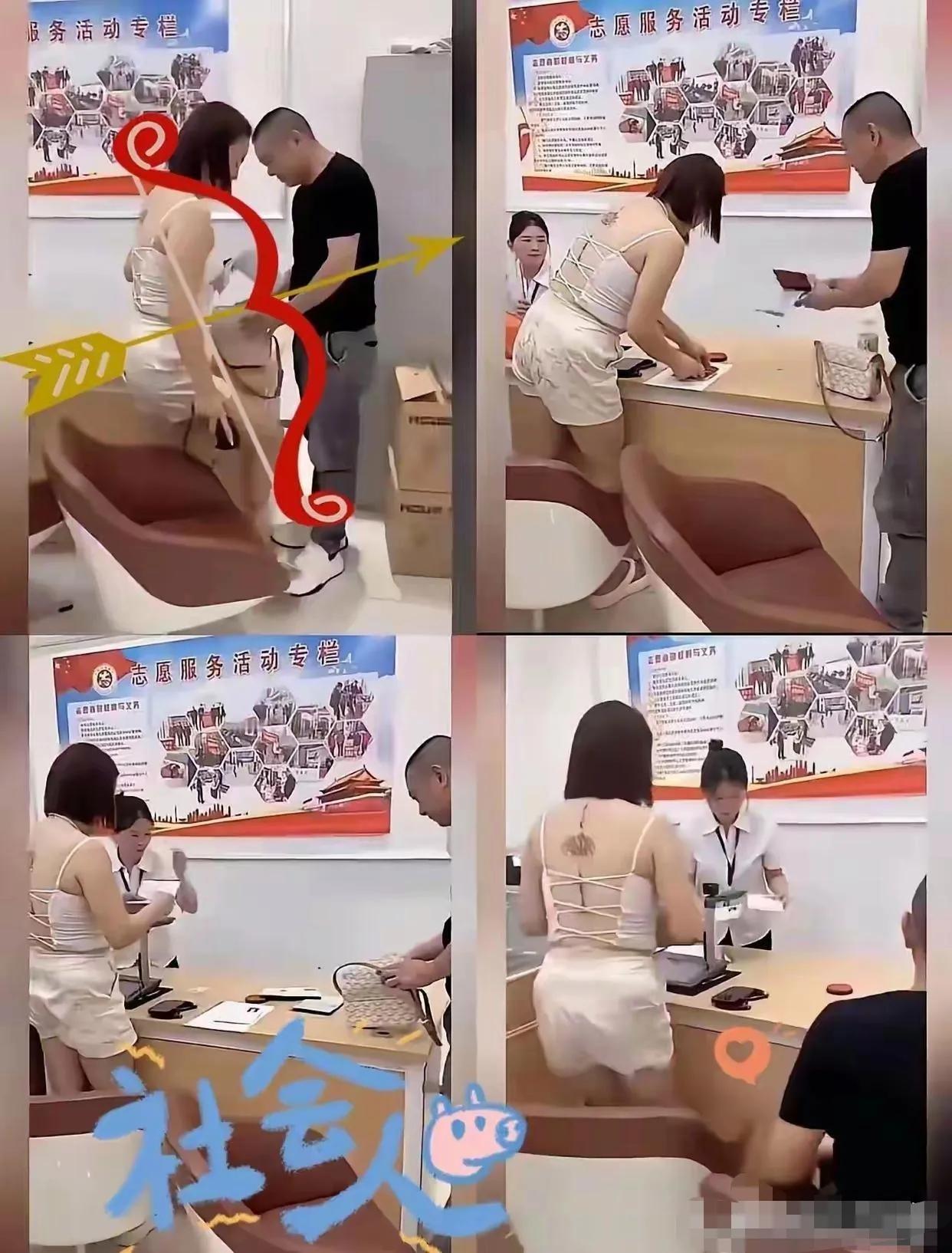 民政局大厅炸锅了！女子刚拿离婚证就高呼“离婚快乐”，拉着行李箱扬长而去，前夫当场