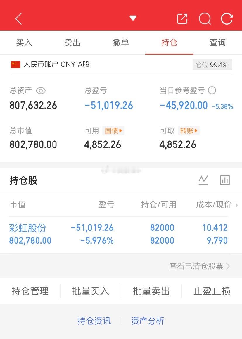 爱股程全职炒股日记40w本金挑战一年翻5倍，第（228）天！总资产：80w当日