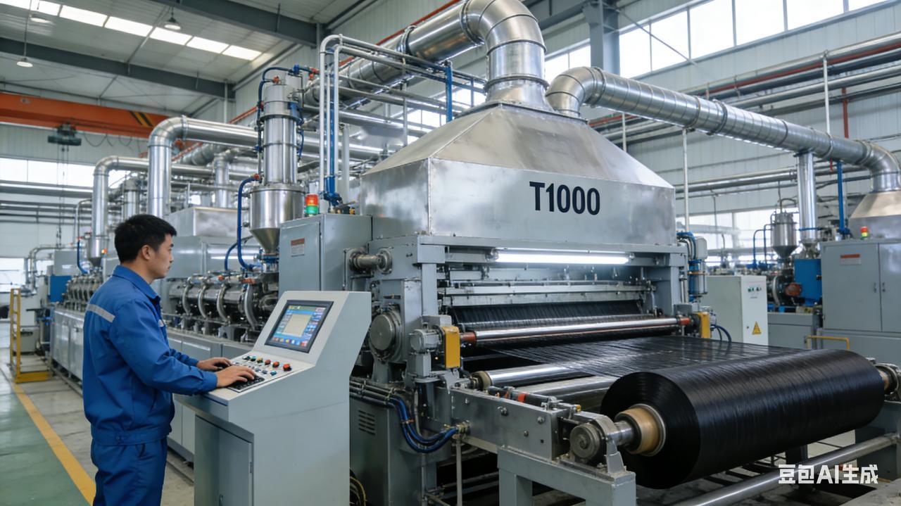 从战机到新能源车这根黑丝彻底改变中国制造！国产T1000碳纤维量产，不止撑起