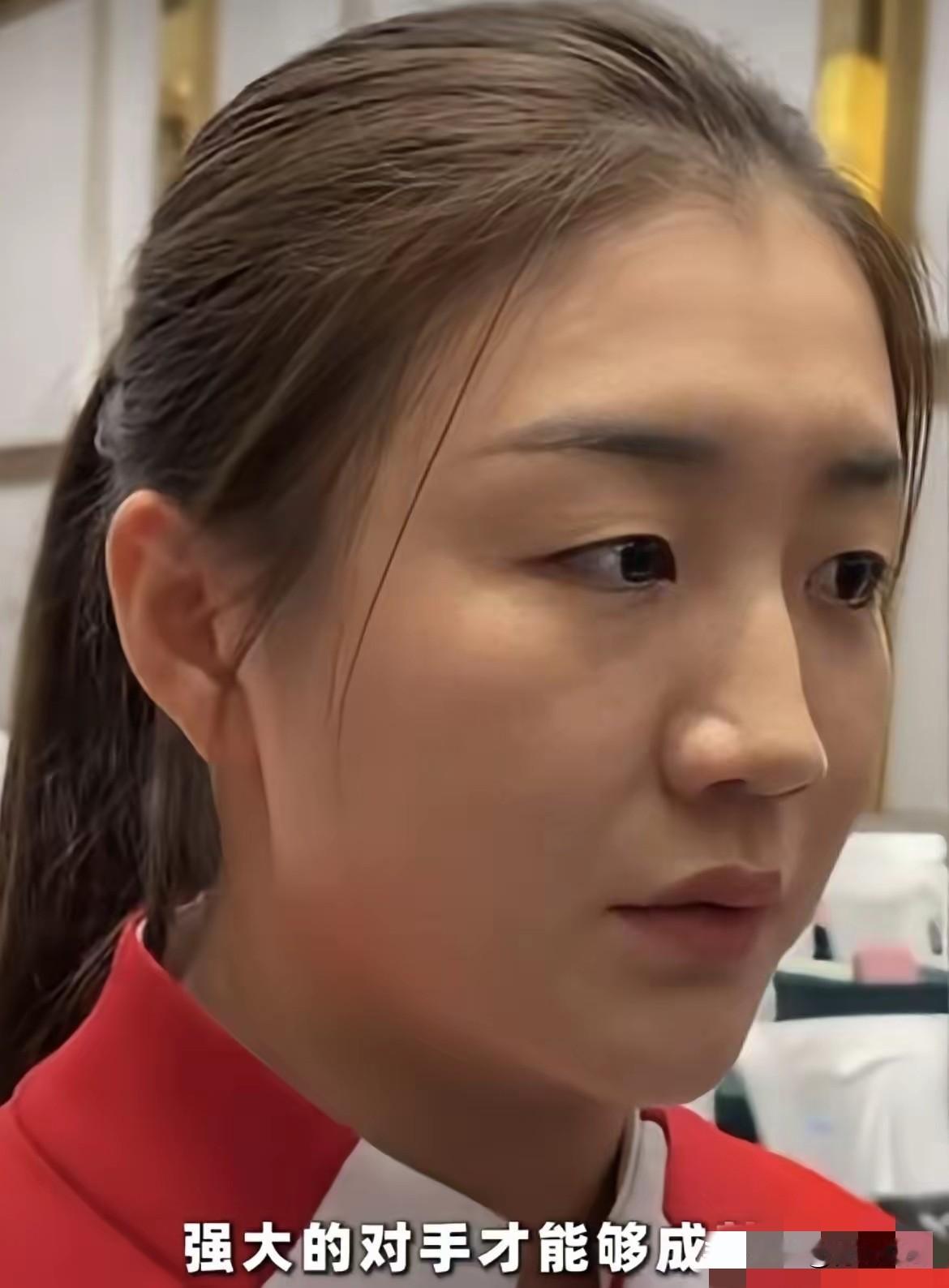 刚注意到陈梦在山东团总结大会上的发言，一句