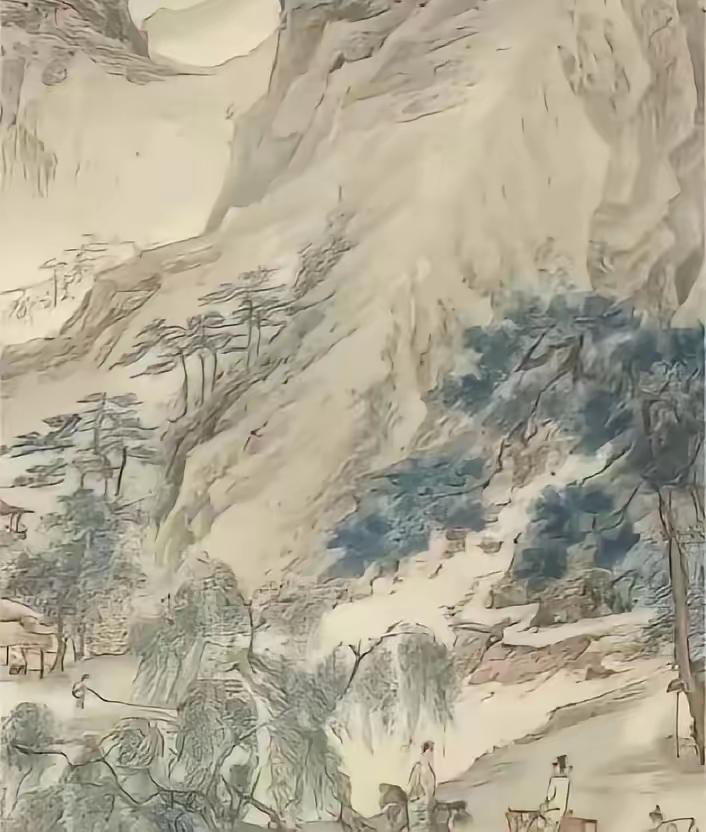 新华社终于把盖子揭开了。仇英那幅《江南春》，居然真能从南京博物院库存里的“赝