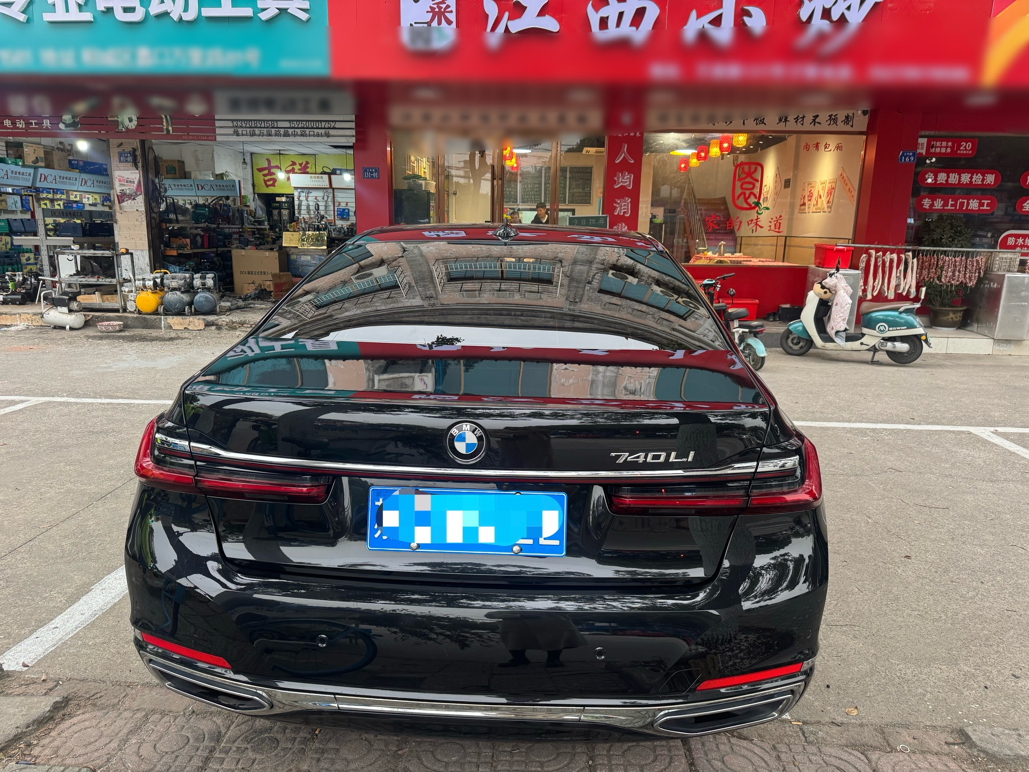 宝马730Li不贴成740Li的是不多的