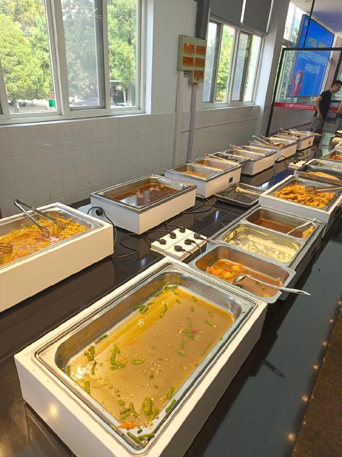 过两个月学长学姐的食堂伙食