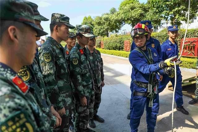 省武警总队和省消防救援总队。哪个级别高。绝大多数省级武警总队，都是副军级单位