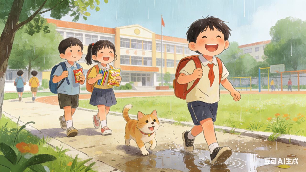 那些成绩不好但每天还能乐呵呵去学校的孩子，未来大概率会过得很幸福。​​​