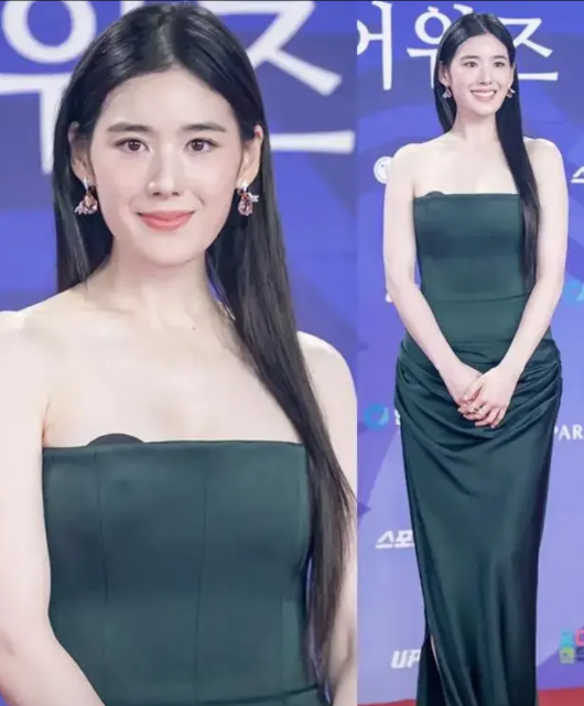 昨儿晚上韩国那边可热闹了，青龙电视剧大奖的红毯开走啦！允儿、IU、惠利，还有宝剑