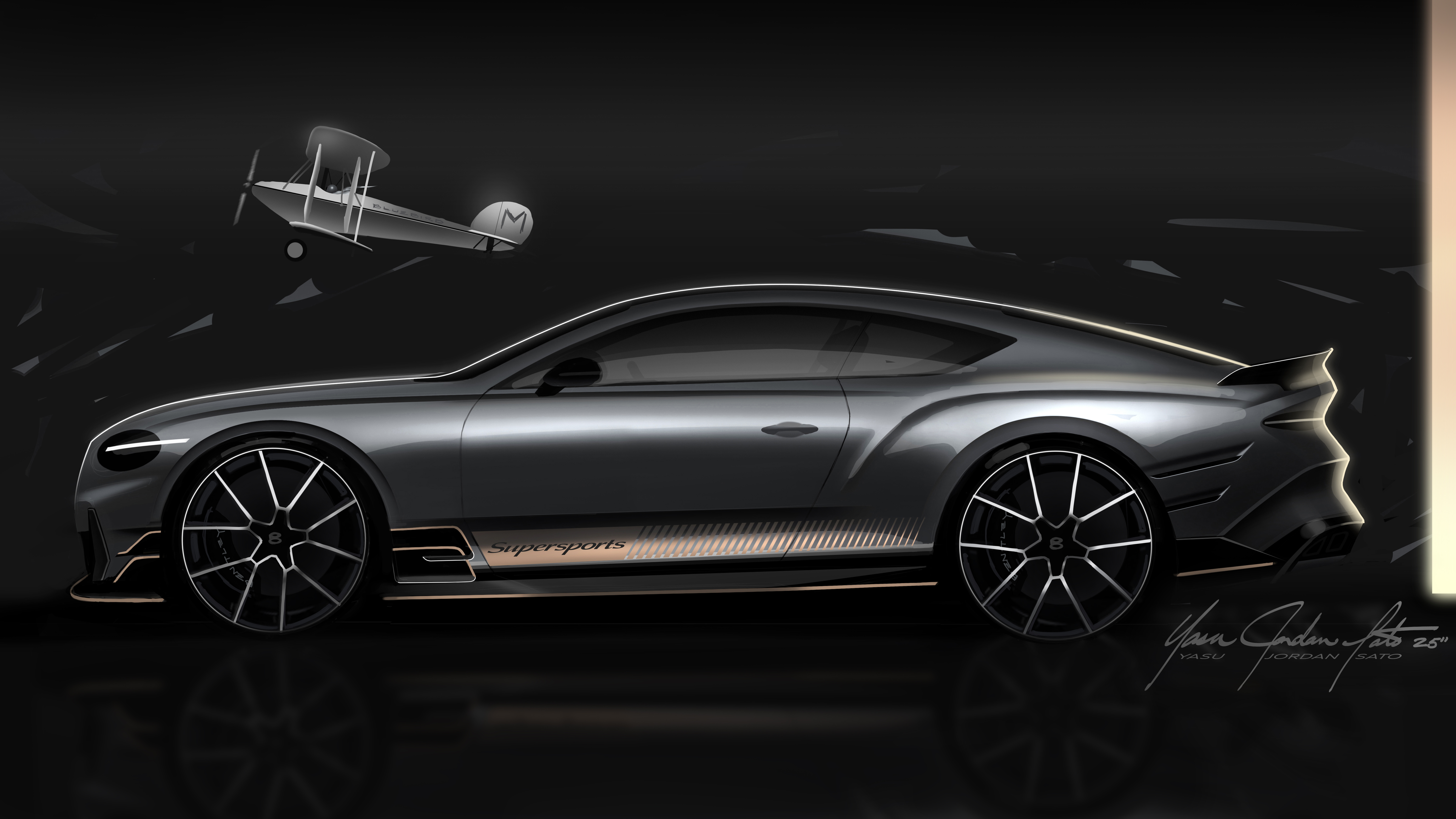 BentleyContinentalGTSupersports设计图分