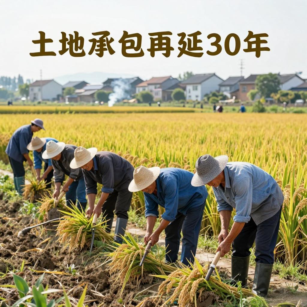 土地承包再延30年！农民的“定心丸”，乡村的“新引擎”土地，是农民的“命根子”