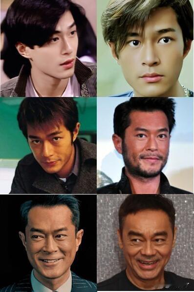 发现不少明星上了年纪后长相变化超大，画风越来越有奇妙的“撞脸感”：刘青云老了撞