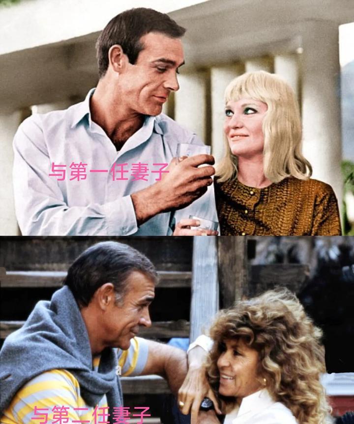 没想到首任007肖恩.康纳利在婚姻上一点不挑剔，他一生结过两次婚。第一次是他3
