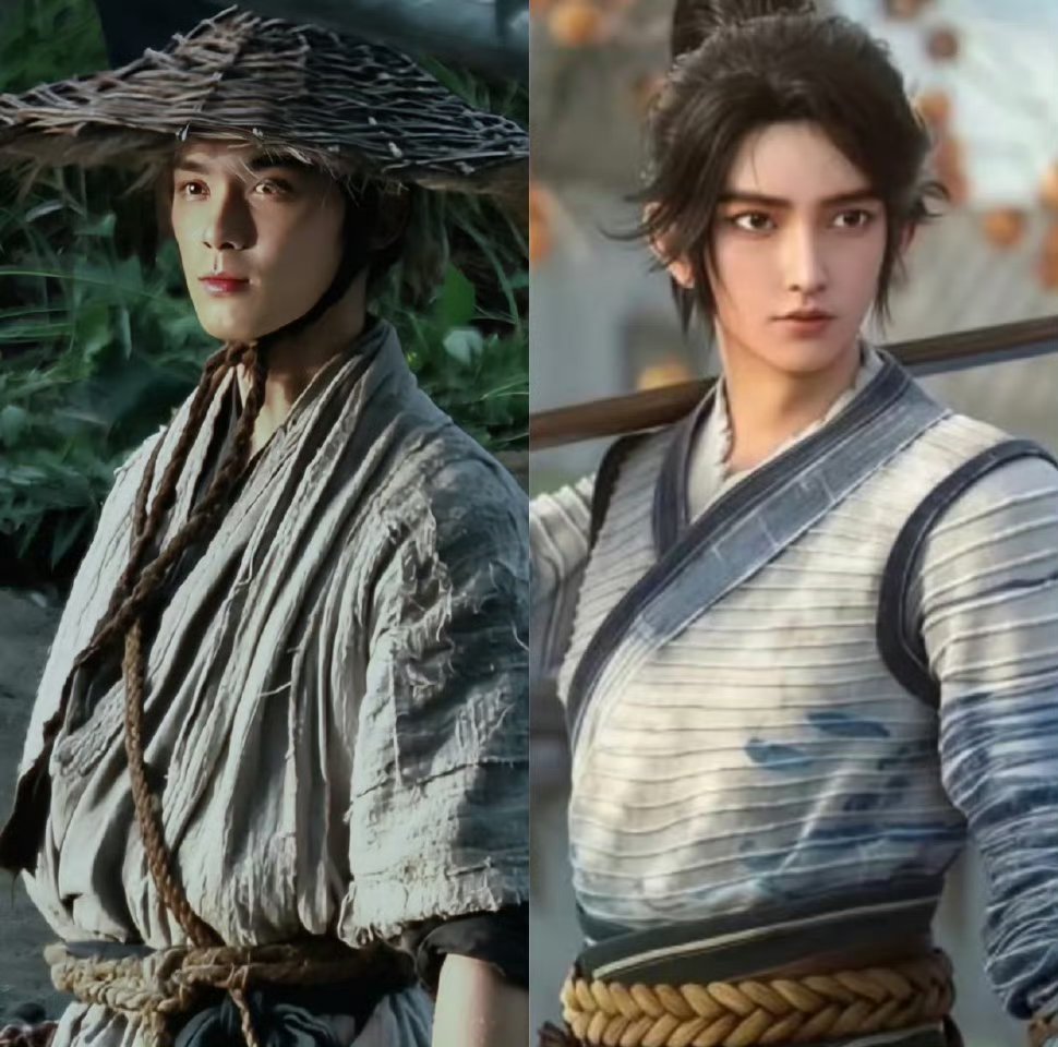 吴磊《剑来》陈平安首个路透🈶​​​粗布麻衣好有质感[捂嘴