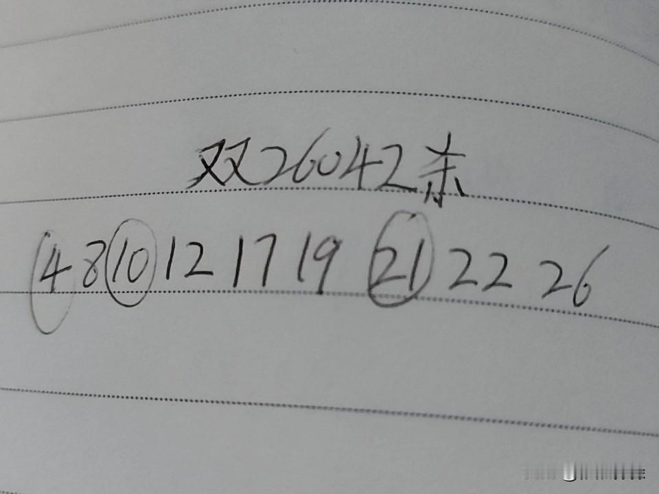 双色球26042期杀码04、08、10、12、17、19、21、22、26上