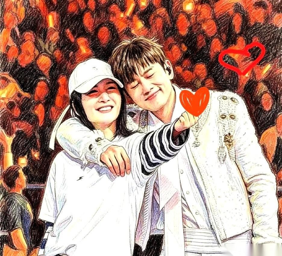 张杰这基因，真的太霸道了。三个闺女，好家伙，老大和老三直接把亲爹那个标志性的鼻