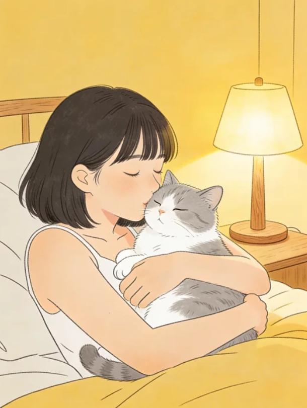 猫喜欢你亲吻它吗？1.亲吻=冒犯对有些猫来说，亲吻是一种冒犯性行为。猫的社