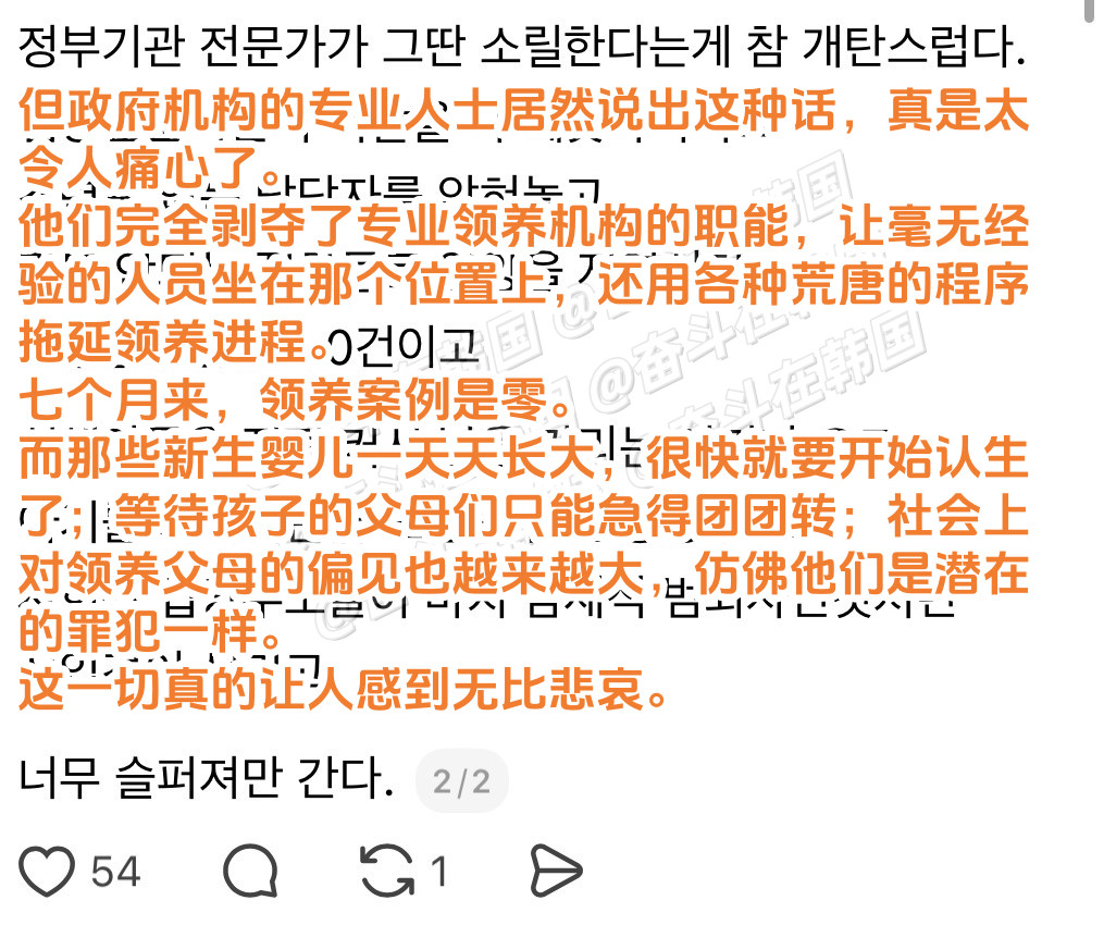 韩国有两个儿子的家庭想领养女儿很难海外新鲜事热点现场