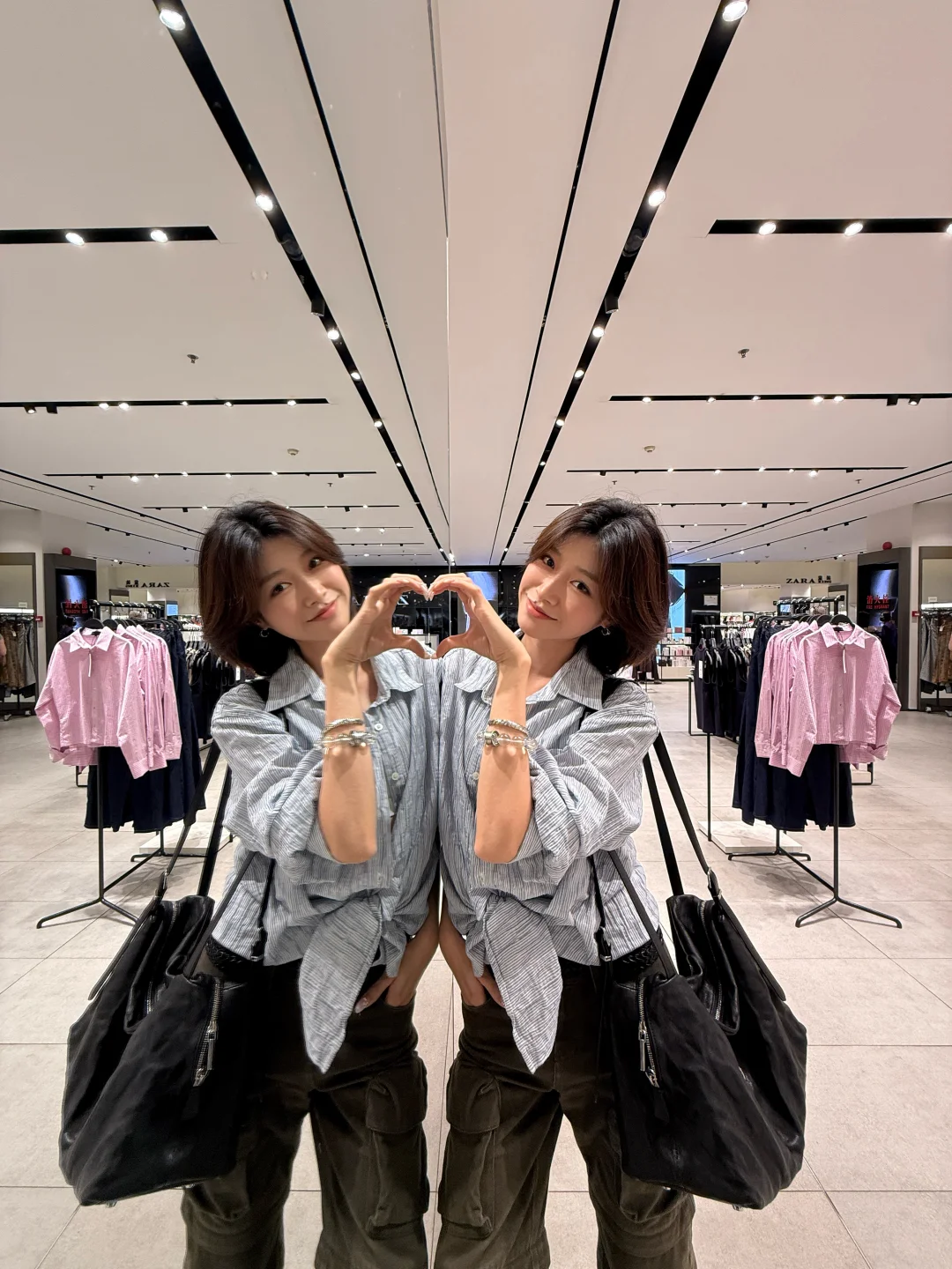 感谢镜子 弥补了亲不到自己的遗憾