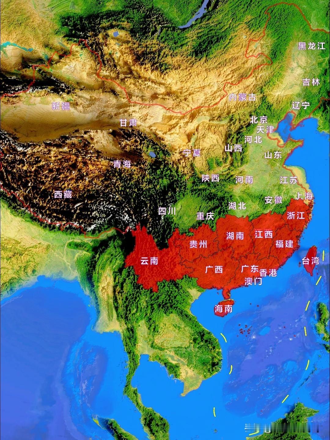 到底哪里算是南方呢？有的东北人说只要过了关（山海关）就是南方，关里就是南