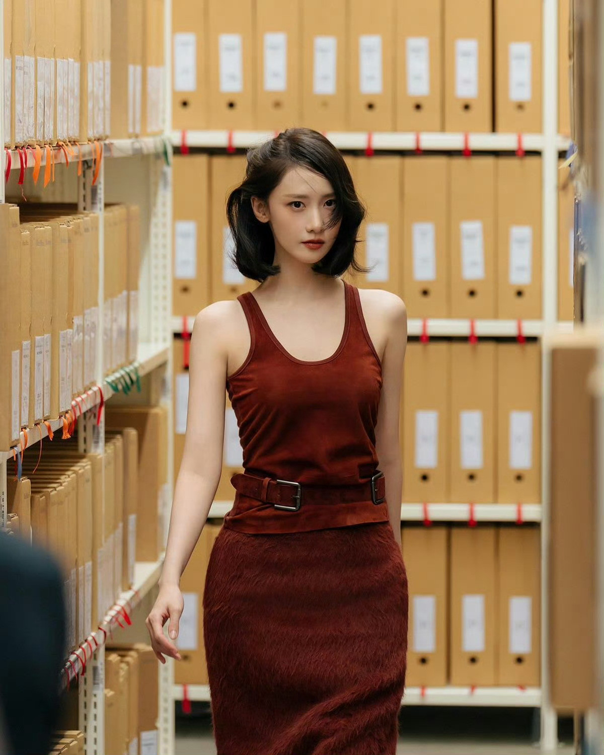 林允儿xMarieClaireKoreaEDITION电子刊，花