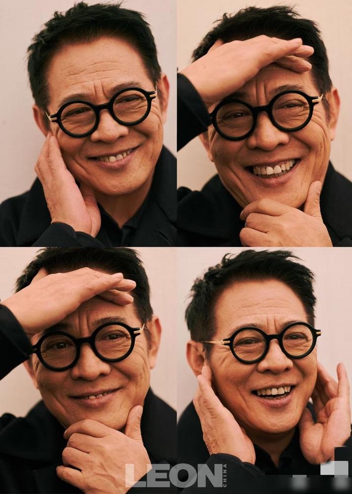 李连杰静观自在12月大片出炉，故意没修图，露出满脸的褶子，太吓人了，仿佛再次证明