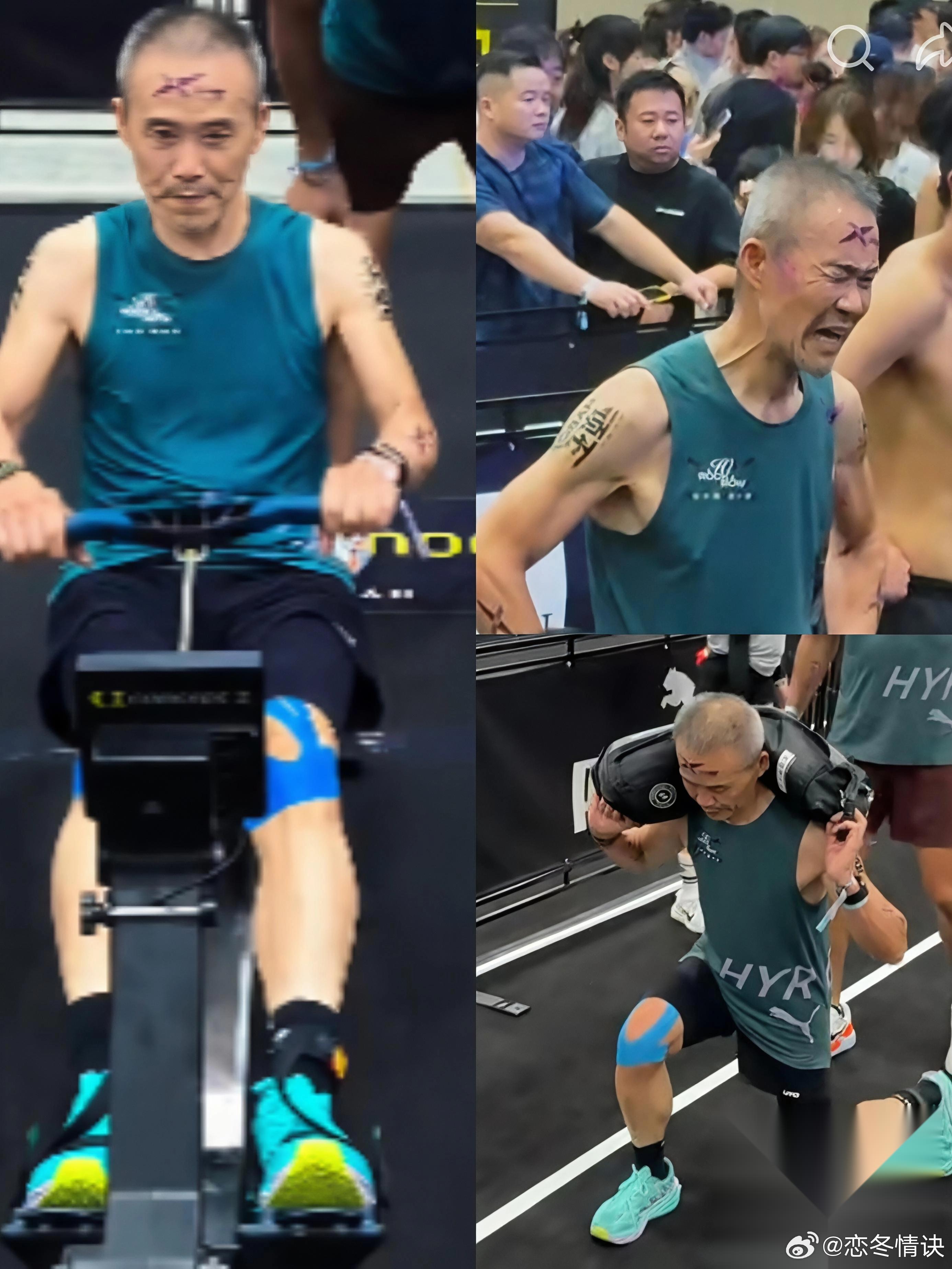 看了王石又参加Hyrox，钱再多我也不羡慕他了。他都75岁了，整天还在跟一帮