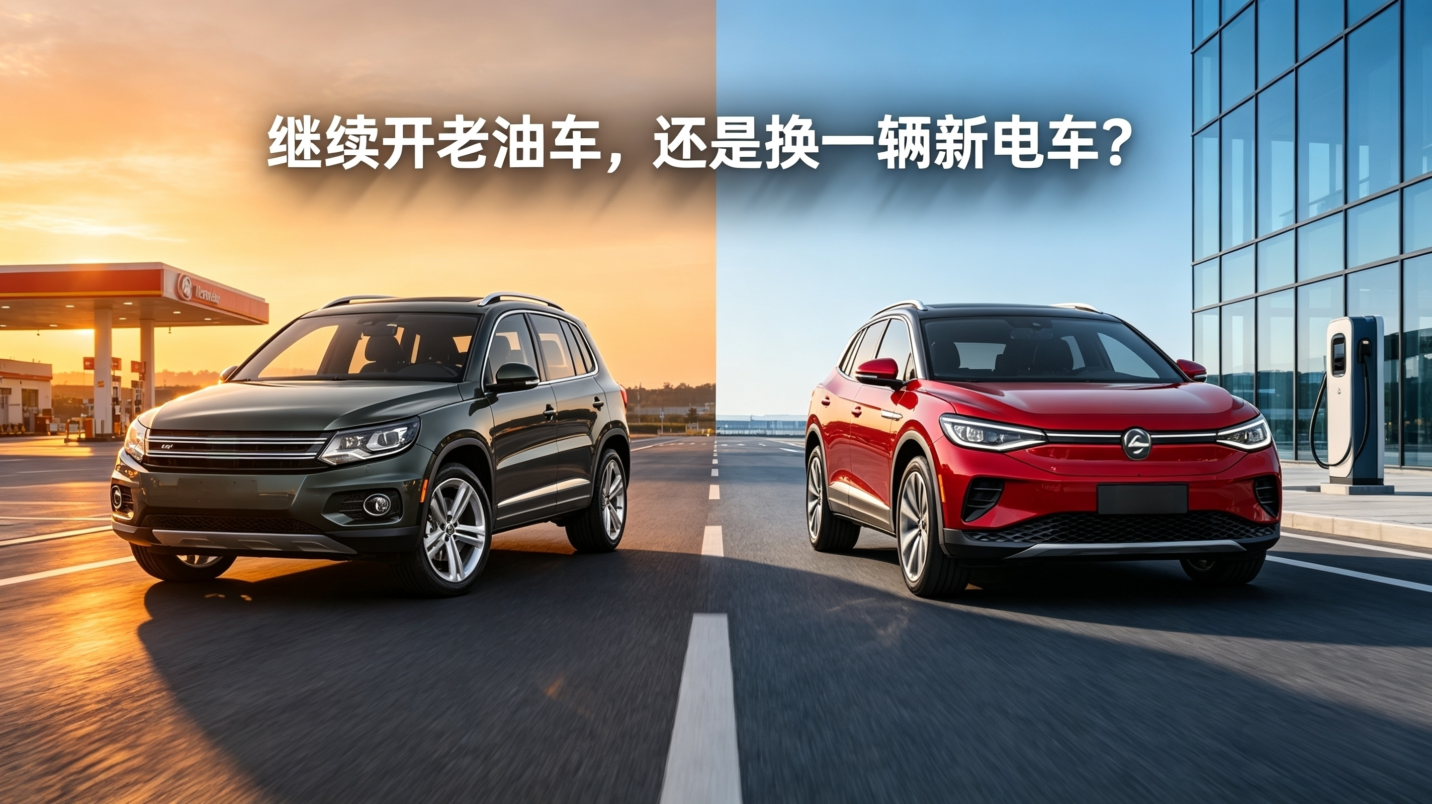 家里十几年的老油车，平均一年只开1万公里，换电车是省钱还是烧钱？看完这笔账再决定一年只开1万公里，1