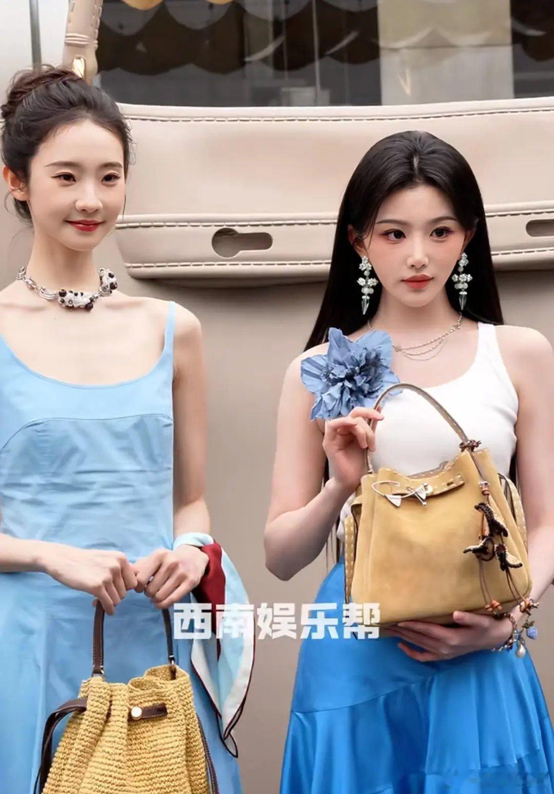 张艺凡纯天然的脸确实比孔雪儿好看吧？