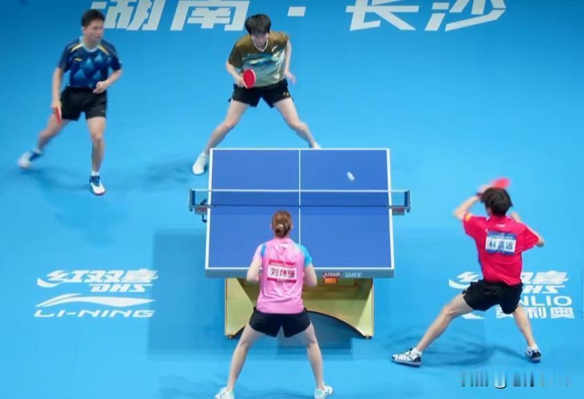 林高远/刘炜珊混双首秀：0-2落后，决胜局5-9救4赛点逆转晋级16强0比2落
