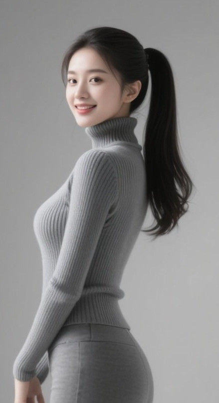 制服少妇笑靥如花，长腿空姐步步生辉