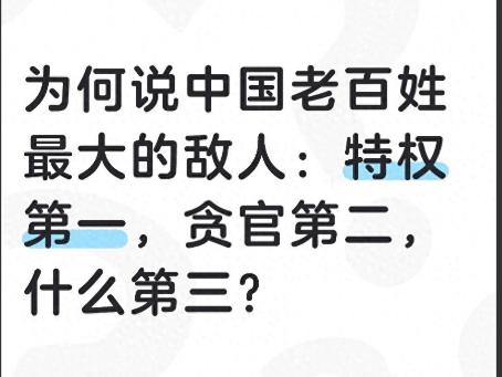 理清边界：特权与腐败的内在关联，以及新时代长效整治的实践路径。于普通百姓而言