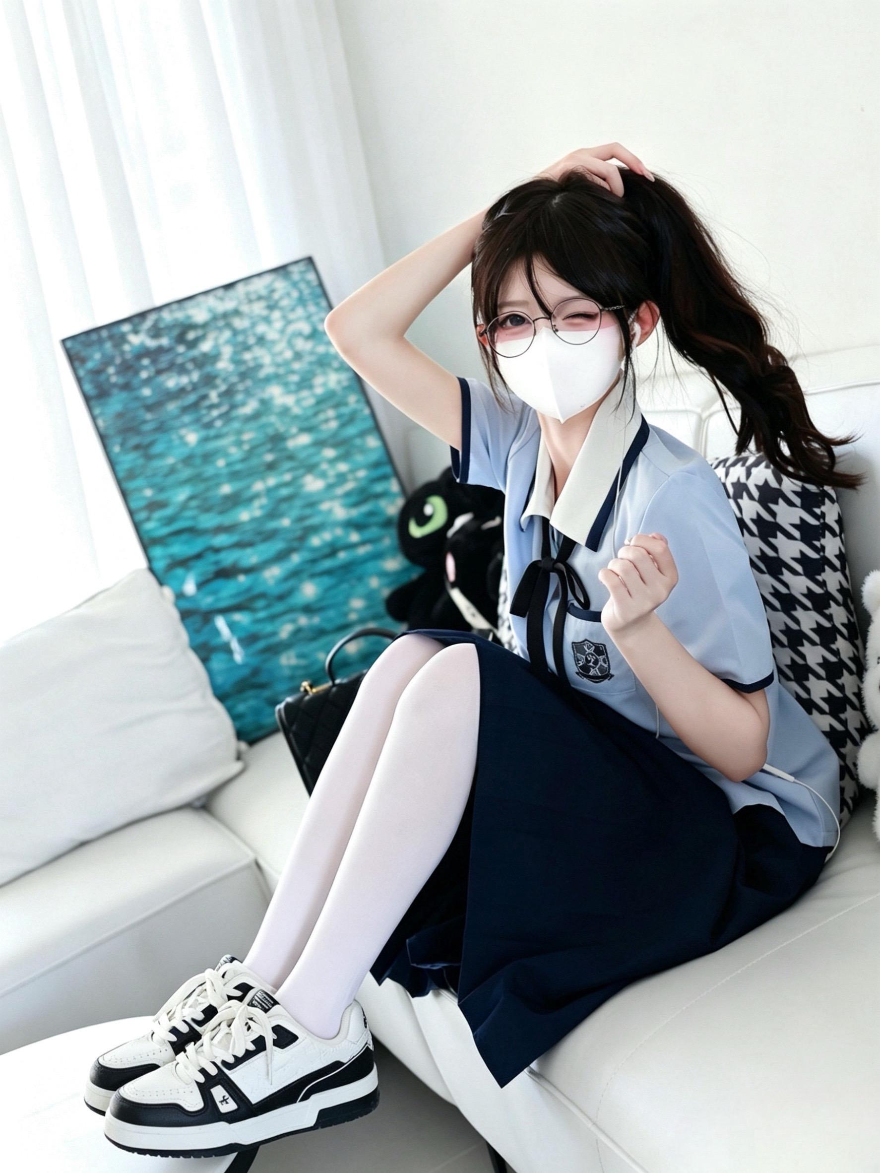 微微一笑 蝴蝶为你倾倒。