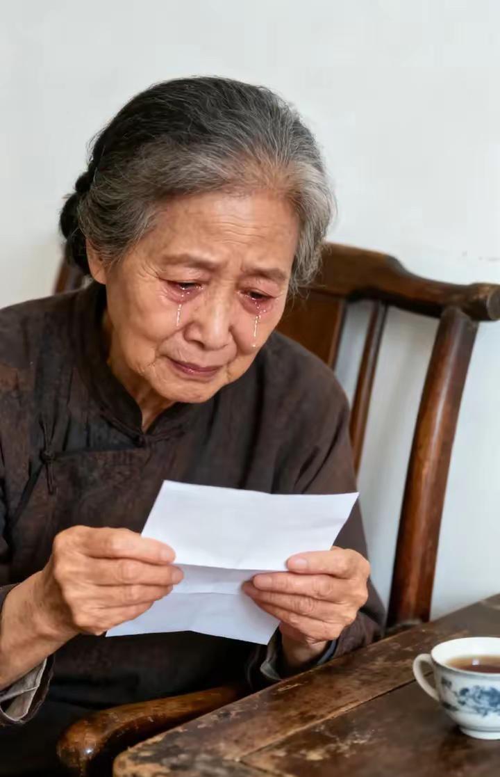 我帮女儿带大两个孩子，被送回老家那天，她塞给我一个信封，到家拆开我瞬间哭了这