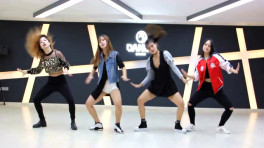 女子现代舞热舞韩国女团镜面舞蹈教学分解动作