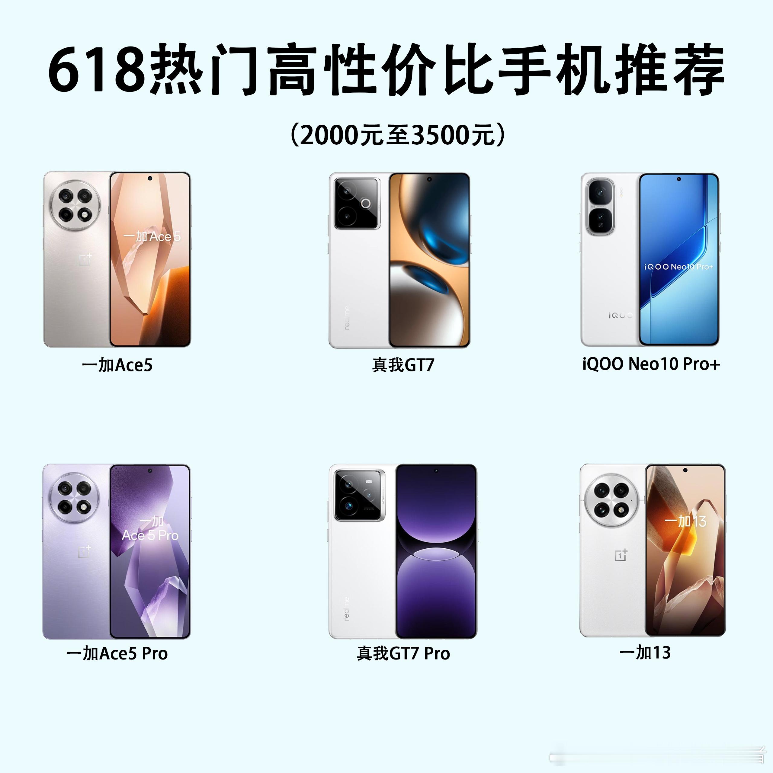 618换机指南！这些性价比手机价格跌入谷底马上要到一年一度的毕业季了，正好也是赶