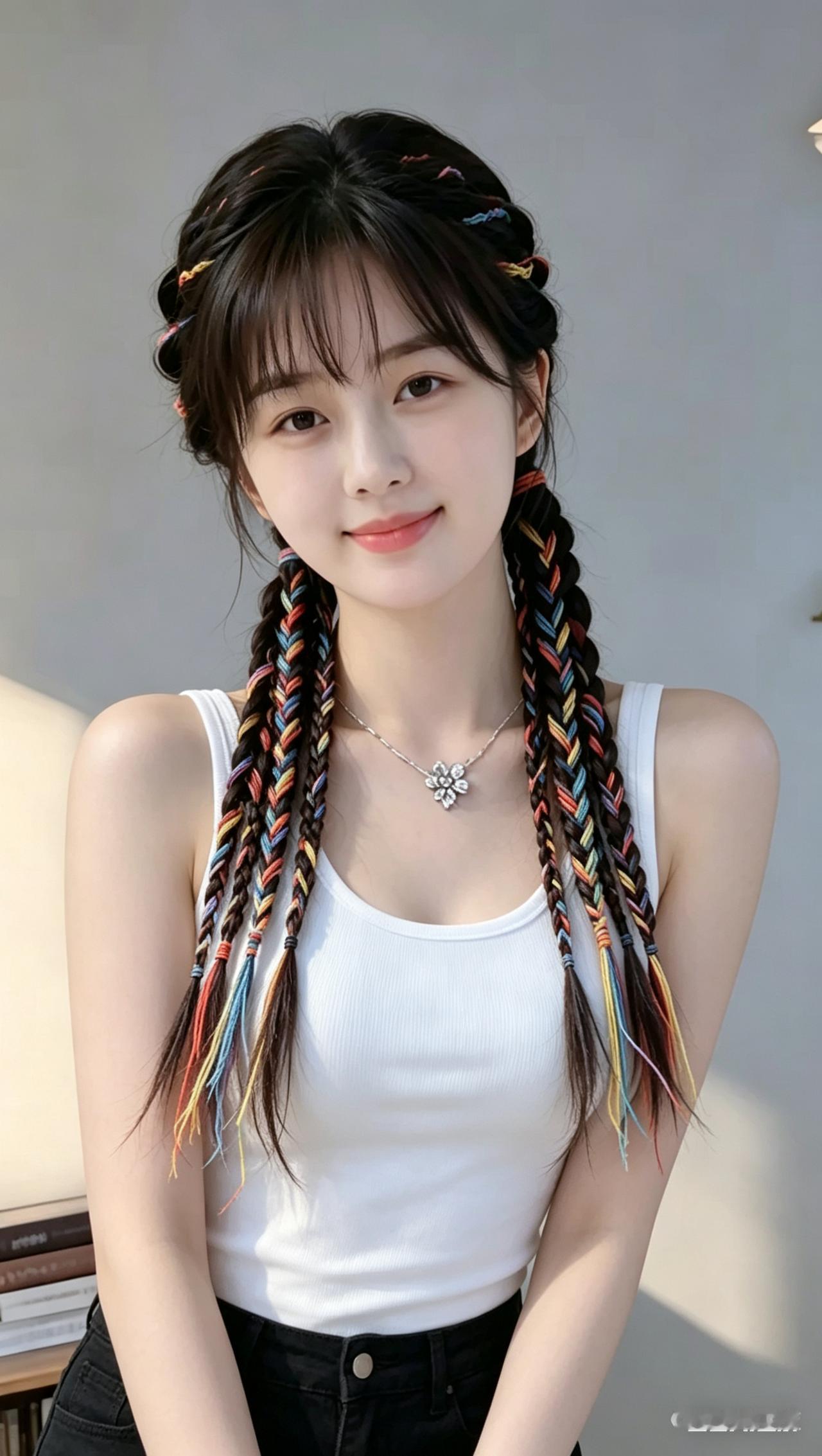 新年想做元气少女，几款编发教程轻松搞定！双马尾编发是常见又简单的方式，但常规编