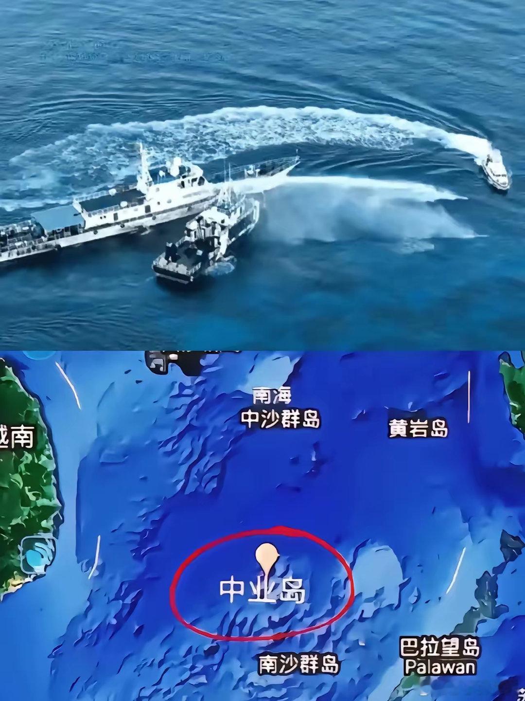 铁线礁已经拿下，​中业岛要一鼓作气拿回来！​我国在南海的策略一直比较克制，让菲律