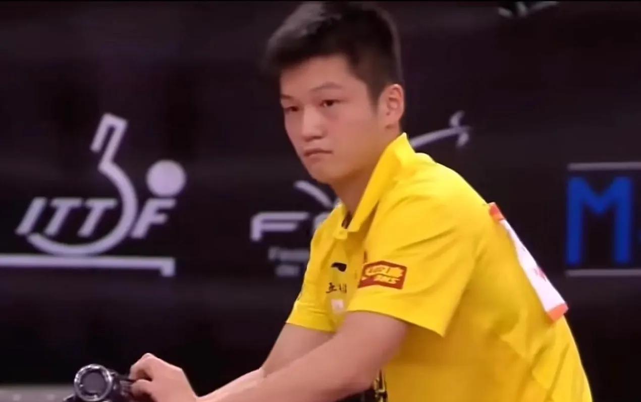 其实他还是明媚的樊振东，要不然，不会13连胜，不会去接受这个采访。别对比其他人，