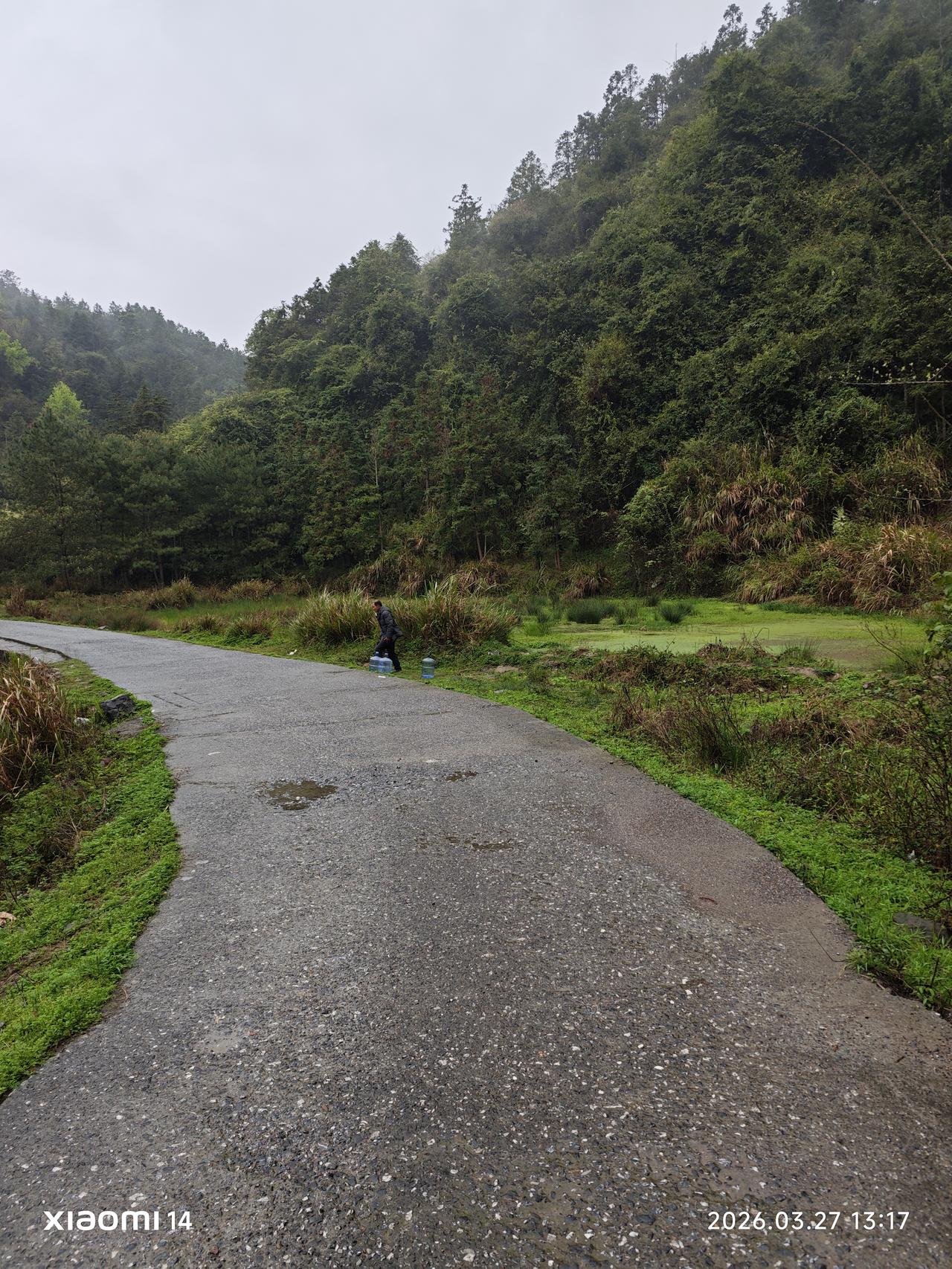 永州花桥江西甸，四明山中有好水。专程开车拉水回家泡茶，顺便走一走，山中风光无限好