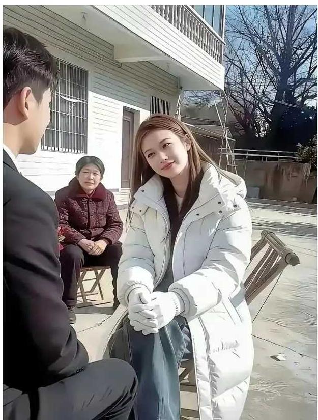 回到村里的第二天，抓紧时间去相亲。今日跟着大姨到了相亲对象的家。对方也是从城